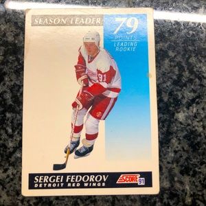 Sergei Fedorov Score 1991 #